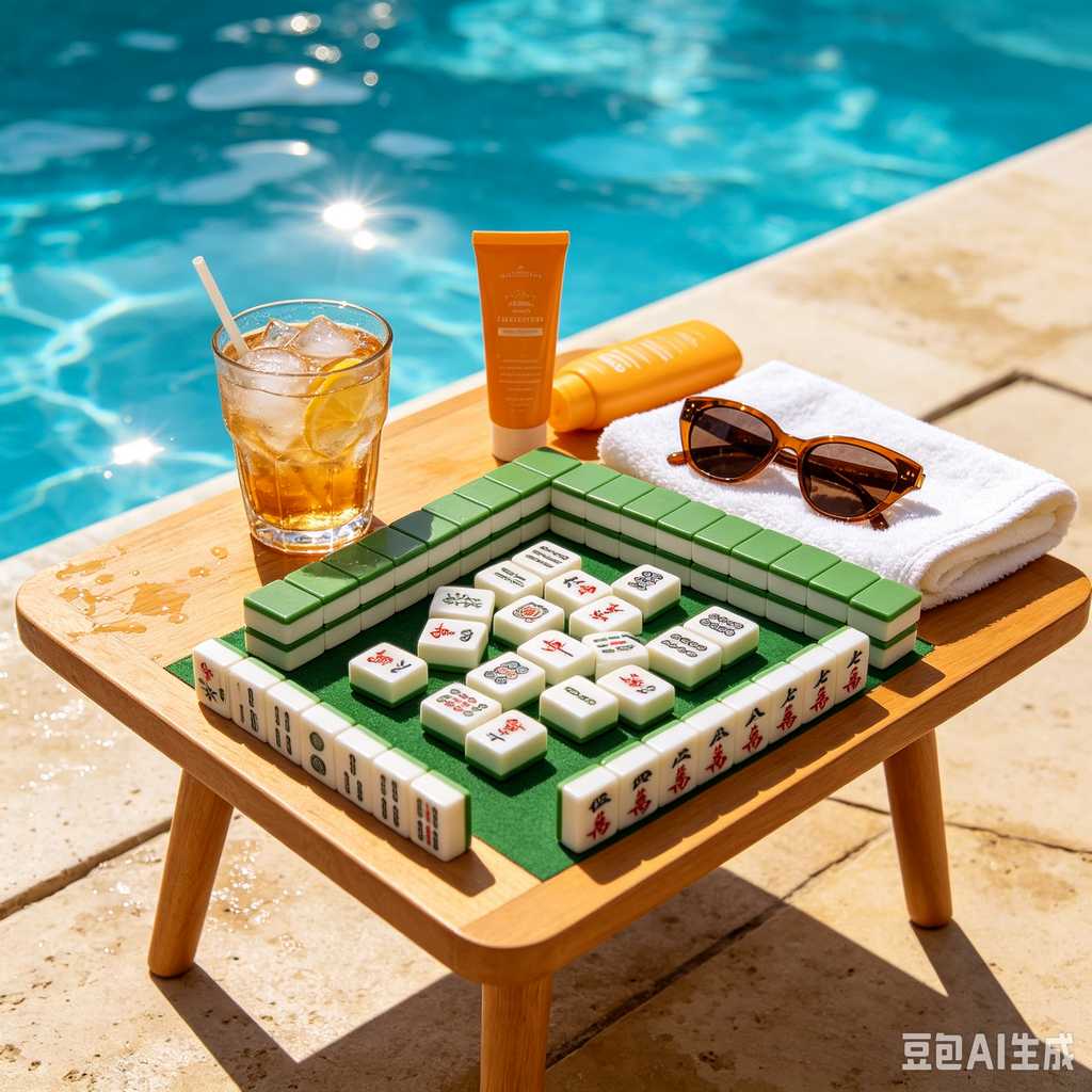 durable mahjong set for outdoor
