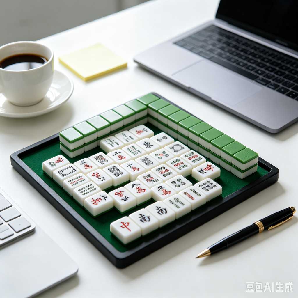 classic text mahjong set