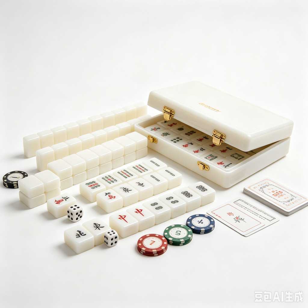 tiny portable mahjong tiles for trip